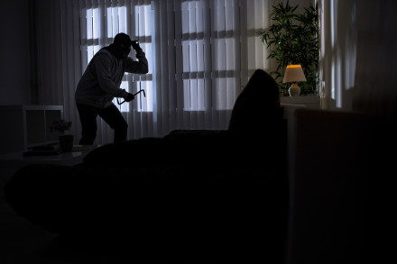 And yet those burglars could still be breaking in right now, and there is just no way to know...